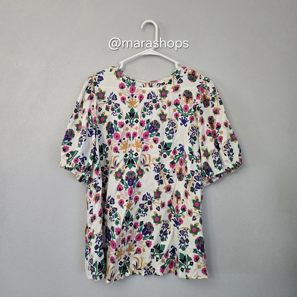 Boden Adriana Puff Sleeve Top